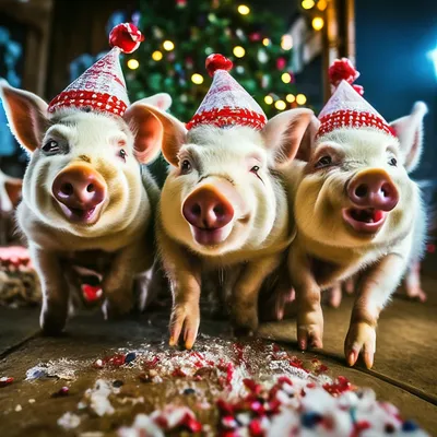 2019 Yi Hai Год свиньи Новый год PNG , радостный, мечты, Свинья детка PNG  картинки и пнг PSD рисунок для бесплатной загрузки