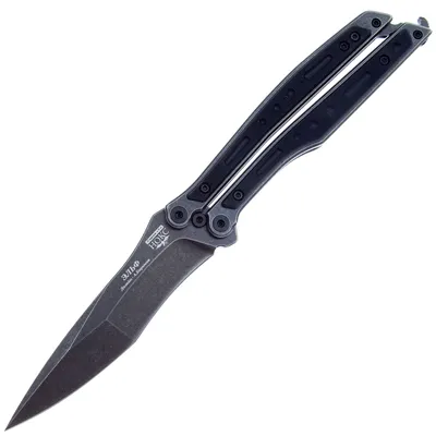 Нож бабочка НОКС Эльф Blackwash 204-500401 | Магазин ножей Forest-Home
