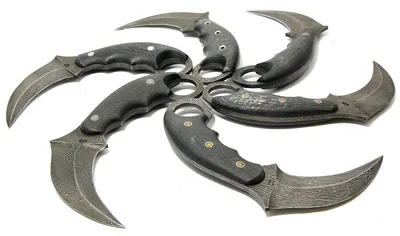 Сувенирное оружие нож керамбит «Неон», длина 22 см купить в Чите Деревянное  детское оружие в интернет-магазине Чита.дети (9615449)