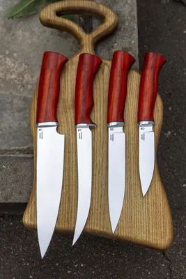 Набор из 4-х ножей для стейка из нержавеющей стали деревянная рукоять  светлое дерево серия Steak Knives Zwilling 39160-000 с доставкой -  Posudamart.Ru