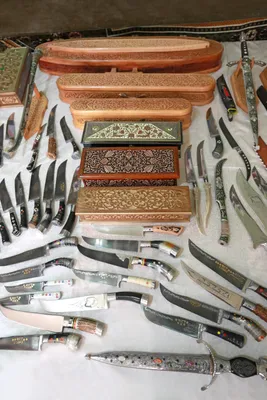 Набор цельнометаллических Кухонных ножей №1 (95х18, венге, дуб)