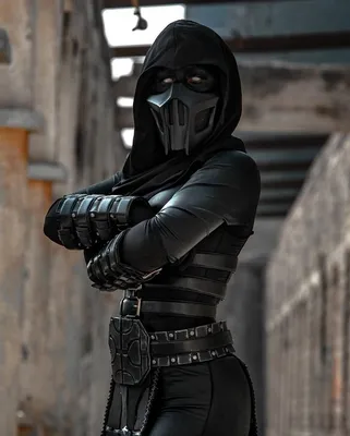 Art of noob saibot from mortal kombat on Craiyon