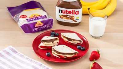Mini Nutella Quesadillas - Mission Foods