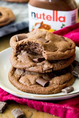 Nutella Cookies Recipe