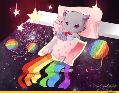 красивые картинки :: RobtheDoodler :: Nyan Cat :: art (арт) / картинки,  гифки, прикольные комиксы, интересные статьи по теме.