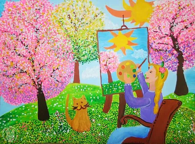 Картинки весны для дошкольников в детском садике