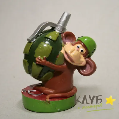 Фигурка обезьяна с гранатой сувенир Ceramic Fauna 13695508 купить за 1 296  ₽ в интернет-магазине Wildberries