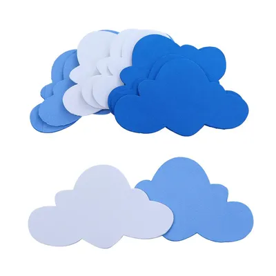 голубые облака детские украшения PNG , облако, небо, Украшение PNG картинки  и пнг PSD рисунок для бесплатной загрузки
