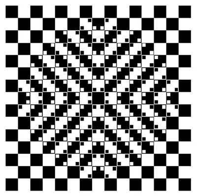 Оптические иллюзии - эффект искажения линий | Н Н | Дзен