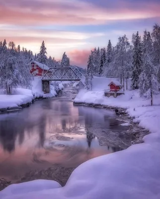 Самые красивые зимние картинки (56 фото) - 56 фото