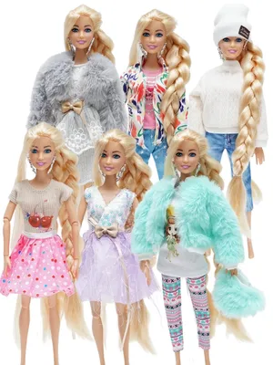 Одежда для кукол типа Барби VIANA Платье плащ и сумка 128.31.15 купить по  цене 612 ₽ в интернет-магазине Детский мир