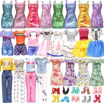 Платье Кукла барби для девочки на праздники №1238525 - купить в Украине на  Crafta.ua