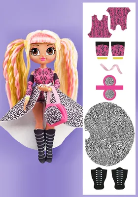 Одежда для куклы ЛОЛ ОМГ / Набор для творчества - купить с доставкой по  выгодным ценам в интернет-магазине OZON (309328216)