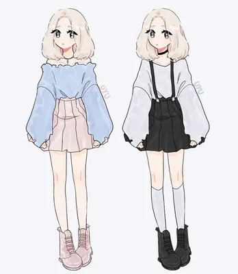 Одежда для рисунков девушек аниме (41 фото) » рисунки для срисовки на  Газ-квас.ком