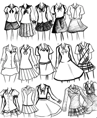 Няшная одежда для срисовки | Wiki | 💜~Фан-арт Амино~💜 Amino