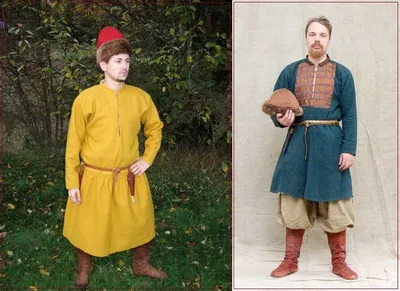 Древнерусская одежда: горожане и сельские жители - Каталог Меднолит