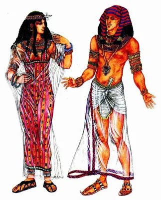 Костюм Древнего Египта | Одежда, Египетский костюм, Историческая мода