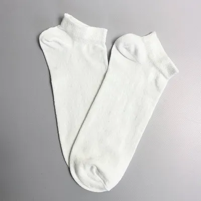 Носки Мужские Короткие Летние Белые Однотонные Прочные Высокого Качества 1  Пара 41-45 для Мужчин BG — Купить на BIGL.UA ᐉ Удобная Доставка (1824781526)