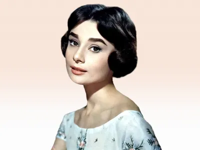 Скачать обои глаза, лицо, актриса, Одри Хепберн, Audrey Hepburn, раздел  девушки в разрешении 1920x1080