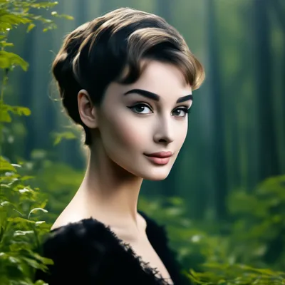 Обои Audrey Hepburn Рисованное -(Люди), обои для рабочего стола, фотографии audrey  hepburn, рисованное, люди, девушка, фон, взгляд, портрет Обои для рабочего  стола, скачать обои картинки заставки на рабочий стол.