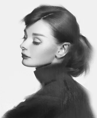 Audrey Hepburn Lipstick poster | Postera.art
