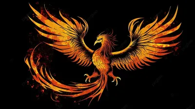 Огненный дракон, на фоне вулкан и …» — создано в Шедевруме