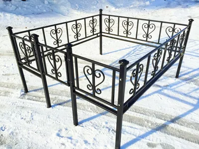 Ограды на могилу - купить по доступной цене в Курске