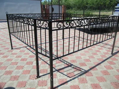Ограды на могилы в Москве, недорого купить оградку на кладбище, фото и цены  на изготовление