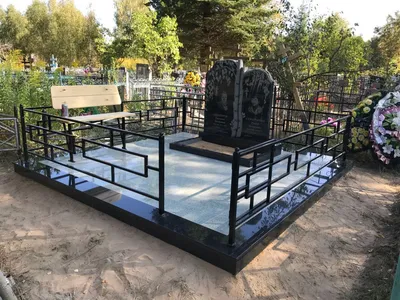 Купить ограду на могилу A-FNC-00049 в Москве от 8010 руб. за пог./м