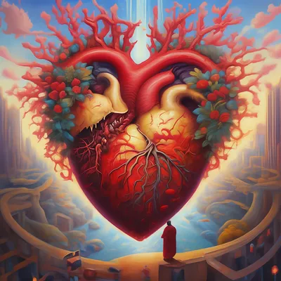 Огромное сердце» — создано в Шедевруме