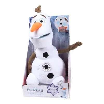 Мягкая игрушка снеговик Олаф Холодное Сердце - 50 см - купить с доставкой  по выгодным ценам в интернет-магазине OZON (293741970)
