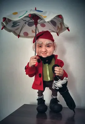Композиция - кукла Оле Лукойе, шкатулка, ночник – купить в  интернет-магазине HobbyPortal.ru с доставкой