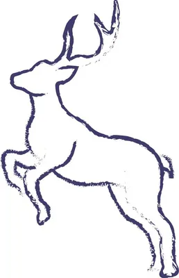 иллюстрация оленя PNG , животное, олень, нарисованный от руки PNG картинки  и пнг рисунок для бесплатной загрузки