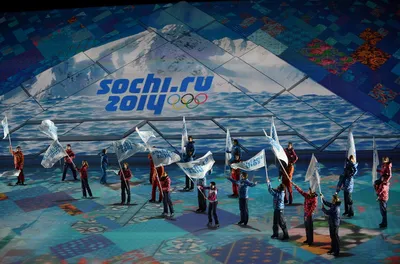 Символы олимпиады в Сочи, олимпийские болельщики и флаги - наш фотообзор -  Itonga.ru