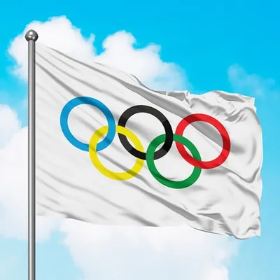 Флаг Олимпийского движения — Интернет-магазин — promflag.ru