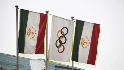 Олимпийский флаг олимпийских игр прапор Олімпійський Olympic flag: 314 грн.  - Коллекционирование Киев на Olx