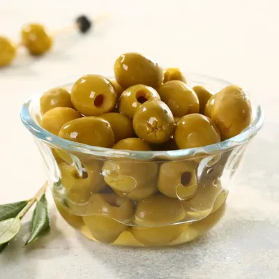 Натуральные зелёные оливки сорта Халкидики – Греческий Продукт