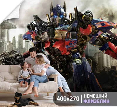 Фотообои Оптимус Прайм на белом фоне артикул Dmf-121 купить в Екатеринбурге  | интернет-магазин ArtFresco
