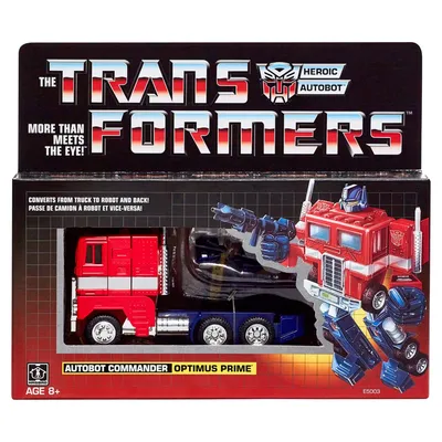 Transformers: Vintage G1 Optimus Prime Kids Toy Action Figure for Boys and  Girls Ages 8 9 10 11 12 and Up (7”) - Walmart.com