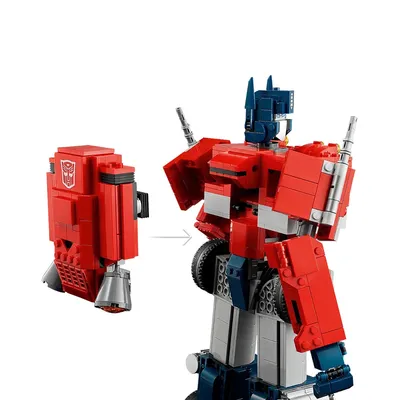 Transformers Build-A-Buddy™ Optimus Prime Toy with Drill