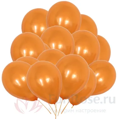 Рис воздушный (шарики) МИКС-2 белые-оранжевые-желтые