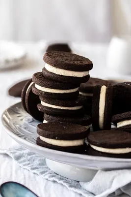 Homemade Oreo Cookies - Sugar Salt Magic