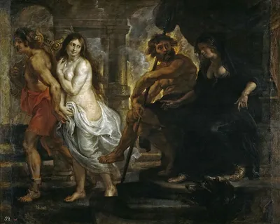 Питер Пауль Рубенс (и мастерская) -- Орфей и Эвридика (картина) — Часть 4  Музей Прадо