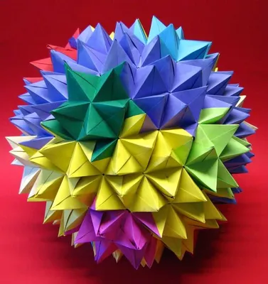 Модульное оригами \"Сердце\", 283 модуля - Бумагия - купить по выгодной цене  с доставкой | Panama.ua