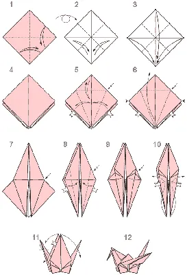 Теремок/ Игрушки из бумаги. Оригами. Схемы оригами