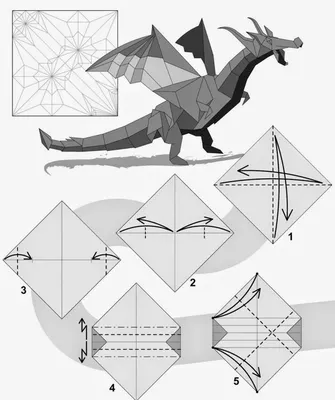 Оригами тюльпан – схема для начинающего