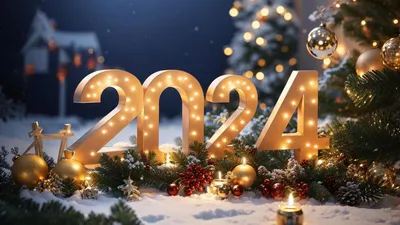 С Новым годом 2024 - открытки, картинки пожелания в стихах и своими словами  - Новый год 2024 | OBOZ.UA