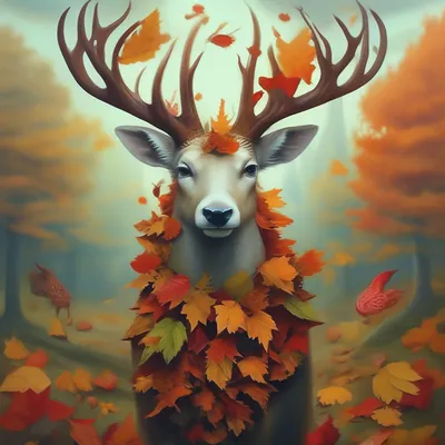 осенняя осень лесные животные вектор иллюстрация Иллюстрация вектора -  иллюстрации насчитывающей карточка, приветствие: 226668840