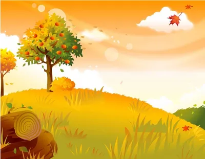 Осень - Повседневная анимация - Анимация - SuperGif