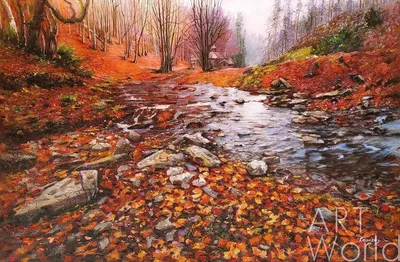 Картина по номерам Осень в лесу, ArtStory, AS0990 - описание, отзывы,  продажа | CultMall